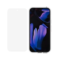 Case-Mate Protection Pack Tough Case and Glass Screen Protector for Google Pixel A 2025-Clear