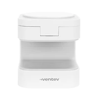 Ventev 15W Ultrafast Qi2 Wireless 2 in 1 Cube-White
