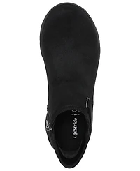 LifeStride Women's Gaze Washable Zipper Short Booties