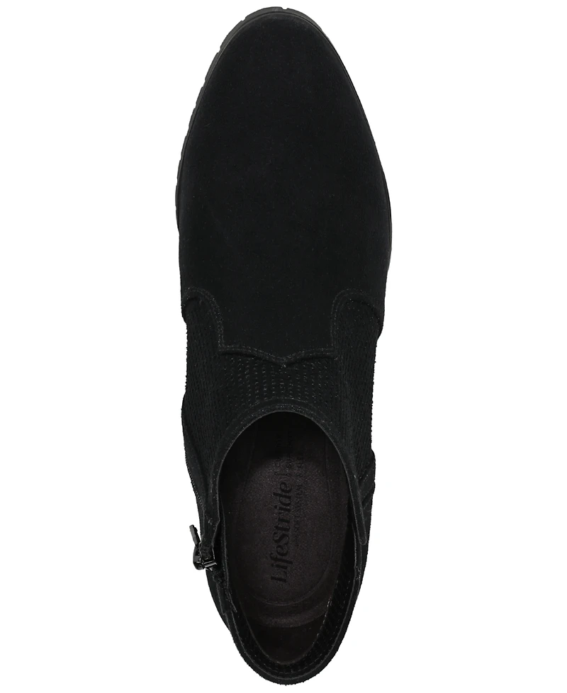 LifeStride Women's Matilda Zipper Short Booties