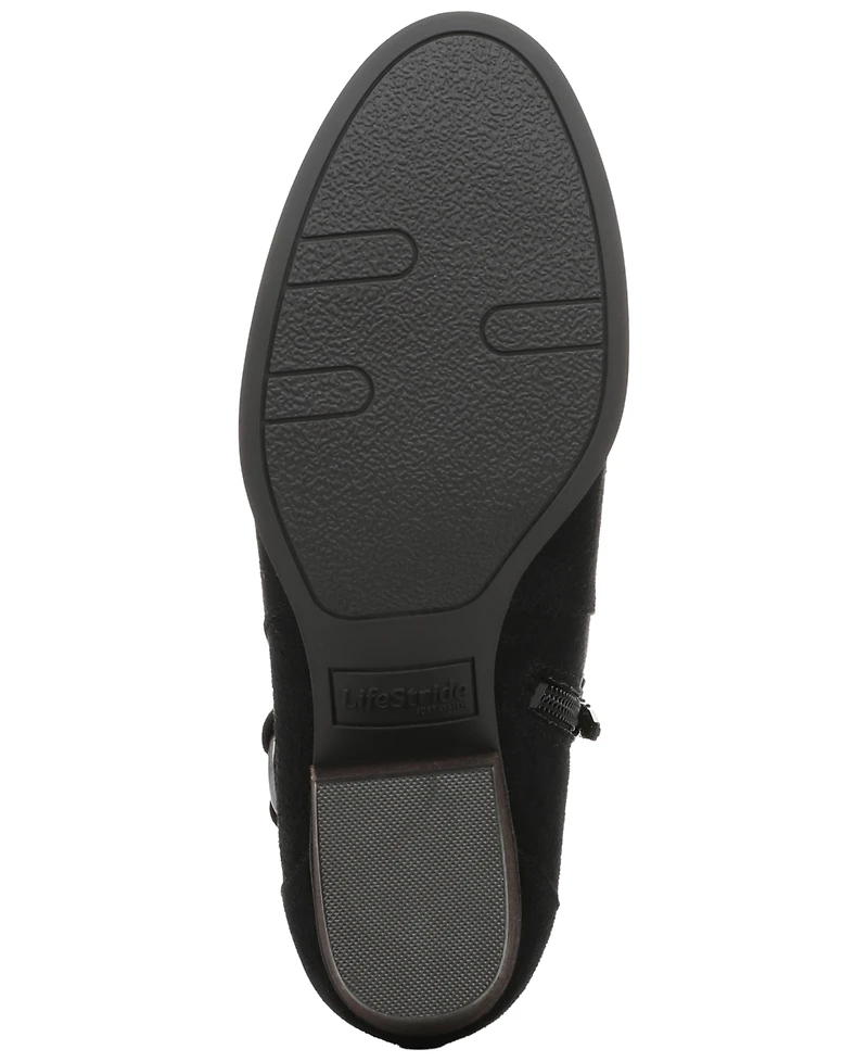 LifeStride Women's Brianna Zipper Short Booties