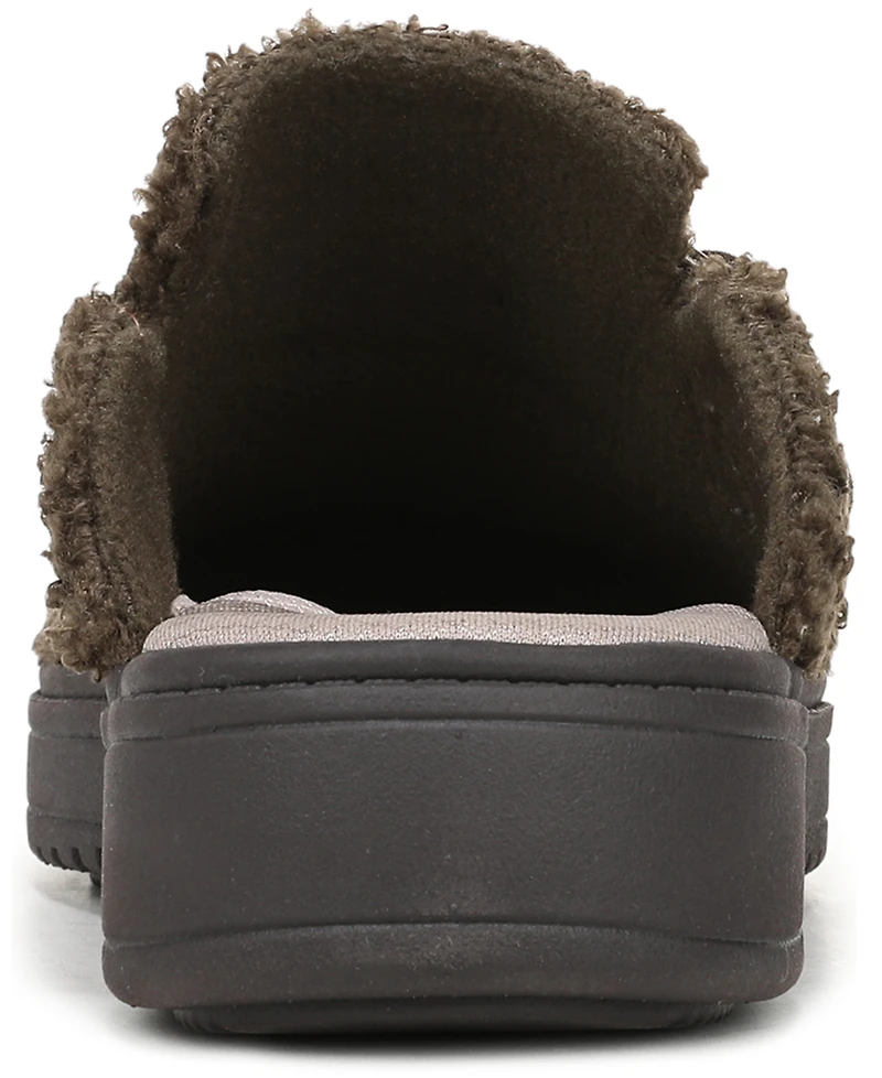 LifeStride Women's Vibe-Cozy Washable Round Toe Mule Clogs