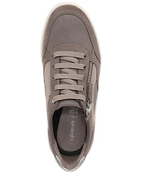 LifeStride Women's Teamplayer Washable Round Toe Slip On Sneakers