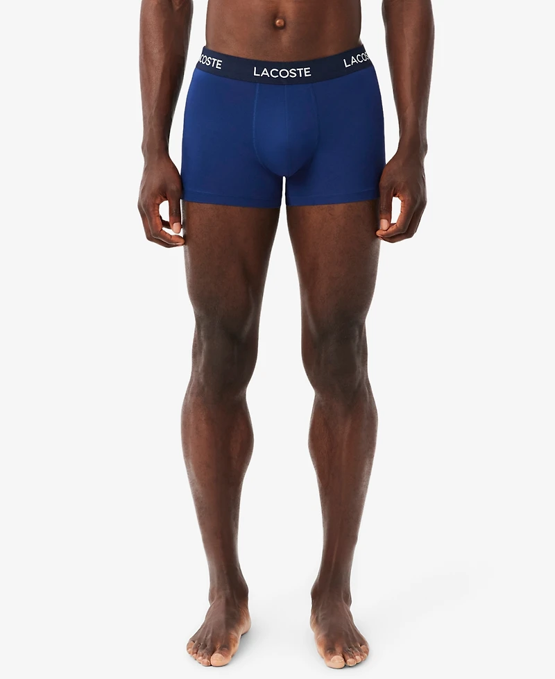 Lacoste Men's 3-Pack Microfiber Trunks