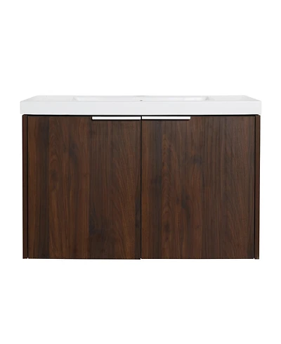Casainc 30 Inch Bathroom Vanity with Sink and Soft-Close Doors for Small Spaces