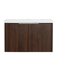 Casainc 30 Inch Bathroom Vanity with Sink and Soft-Close Doors for Small Spaces