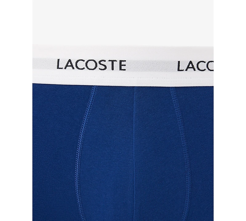 Lacoste Men's Stretch 3" 3-pack Trunks