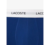Lacoste Men's Stretch 3" 3-pack Trunks