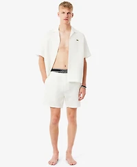 Lacoste Men's 3-Pack Monogram Trunks