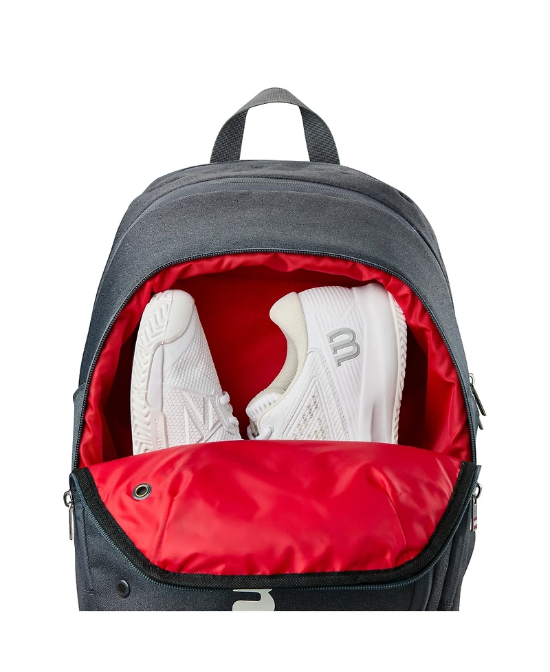 Wilson Tour Black Tennis Backpack - Black