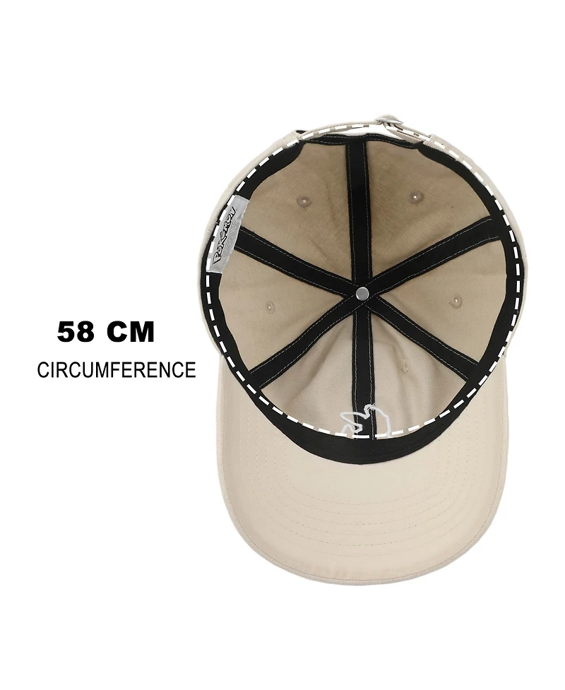 Pokemon Eevee Printed Patch Sand Unstructured Baseball Cap