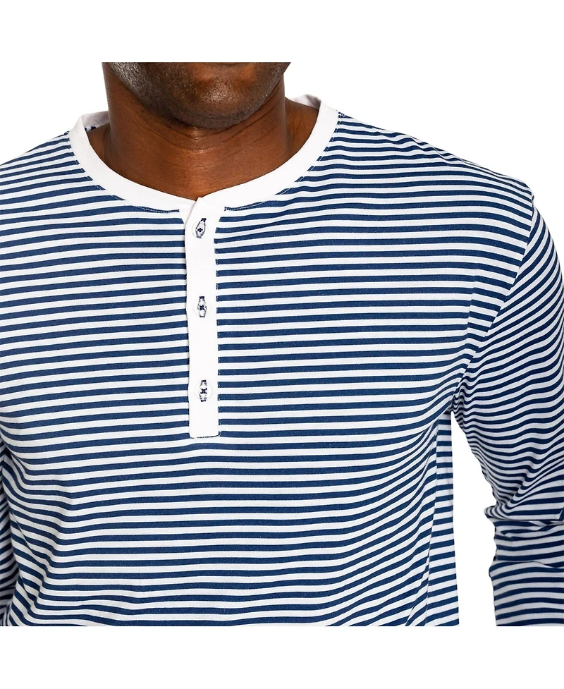 Sant and Abel Men's Marina Jersey Long Knit Henley