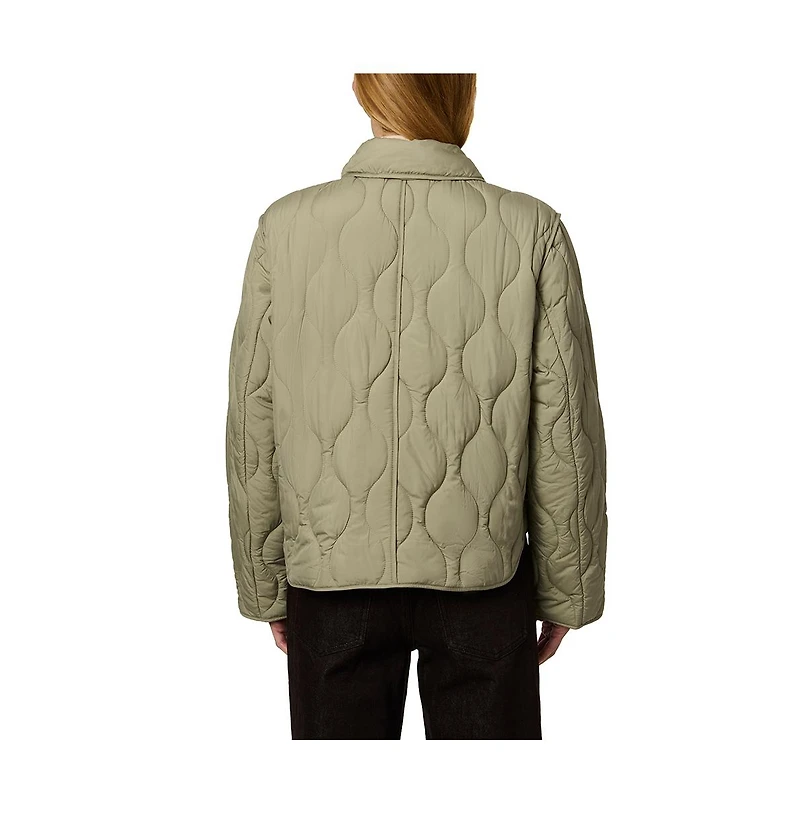 Bernardo Collared Quilted Jacket
