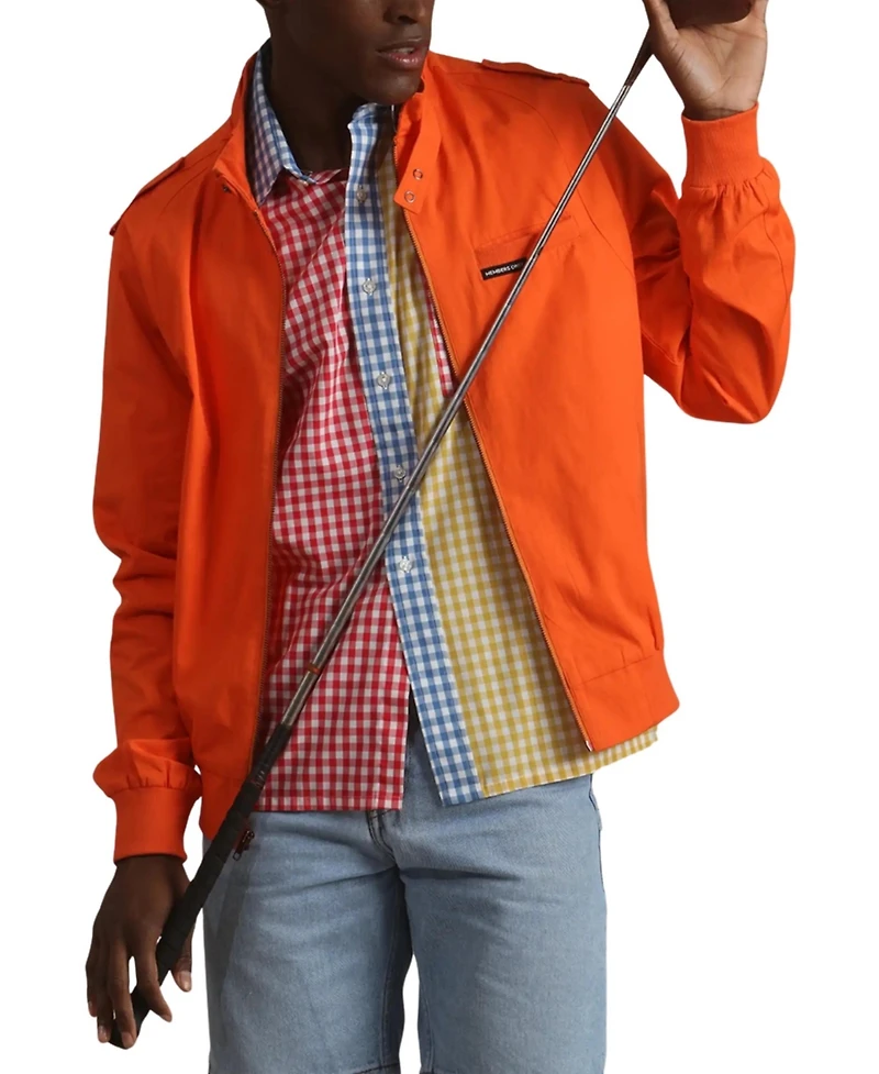 Members Only Men's Classic Iconic Racer Jacket (Slim Fit