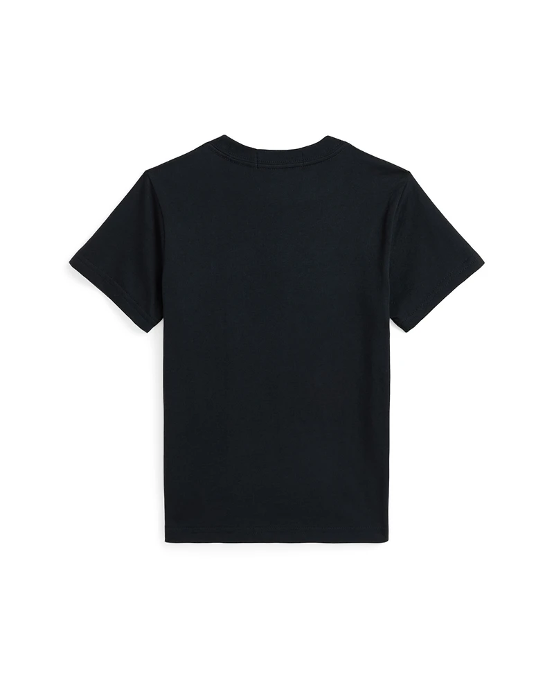 Polo Ralph Lauren Toddler and Little Boys Pink Pony Cotton Jersey Tee