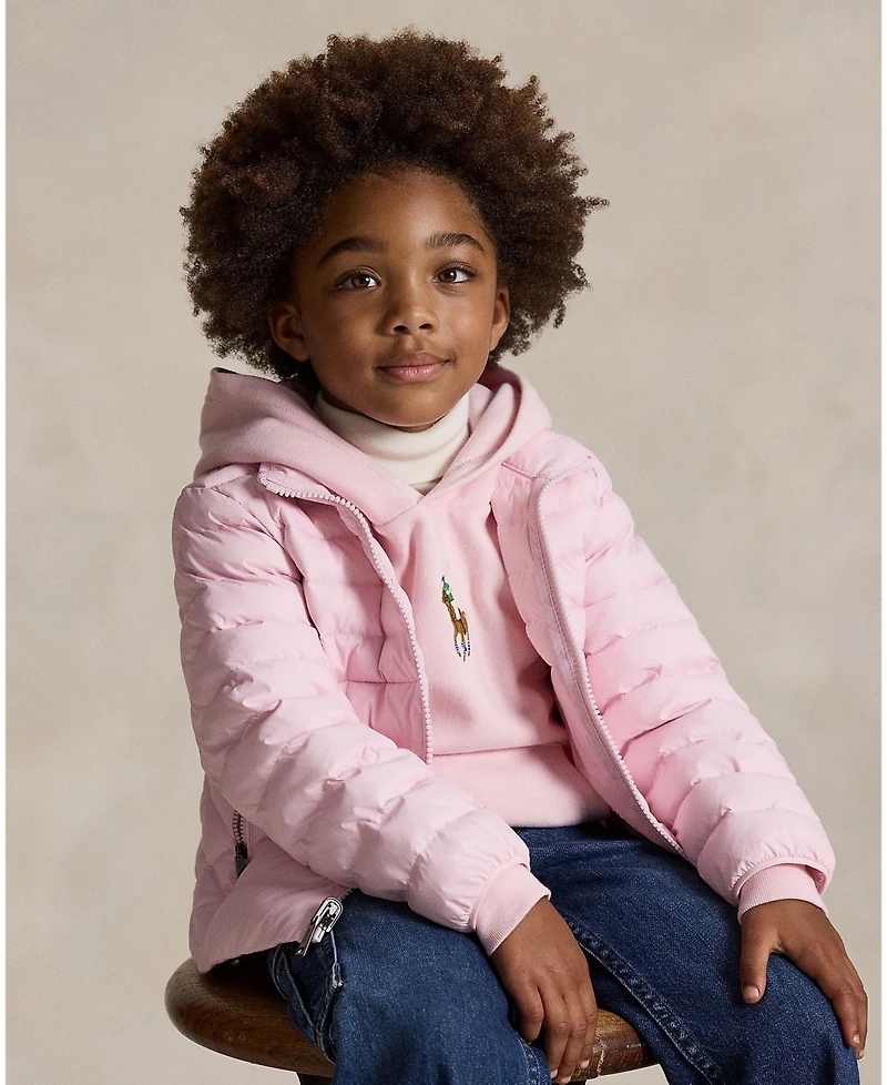 Polo Ralph Lauren Toddler and Little Boys P-Layer 2 Packable Quilted Jacket