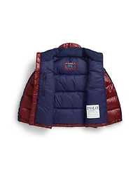 Polo Ralph Lauren Toddler and Little Boys Logo Down Hooded Jacket