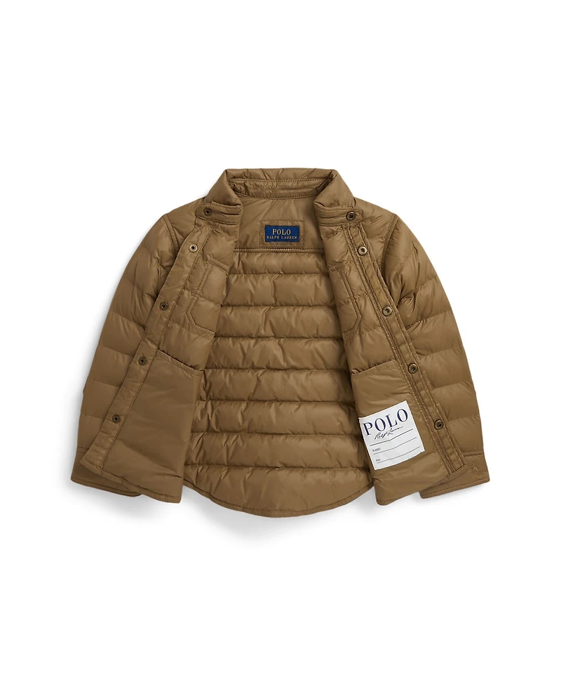 Polo Ralph Lauren Toddler and Little Boys Quilted Shirt Jacket