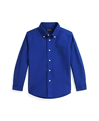 Polo Ralph Lauren Toddler and Little Boys Garment-Dyed Cotton Oxford Shirt