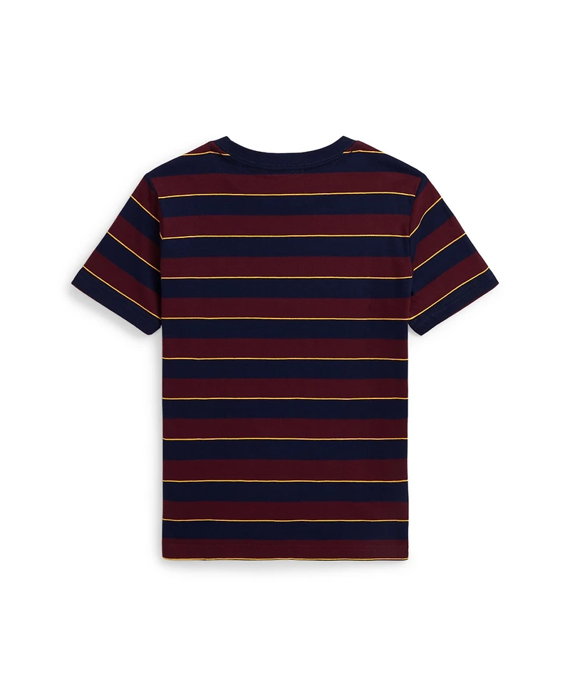 Polo Ralph Lauren Toddler and Little Boys Striped Cotton Jersey T-Shirt