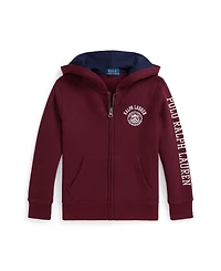 Polo Ralph Lauren Toddler and Little Boys Logo Fleece Full-Zip Hoodie