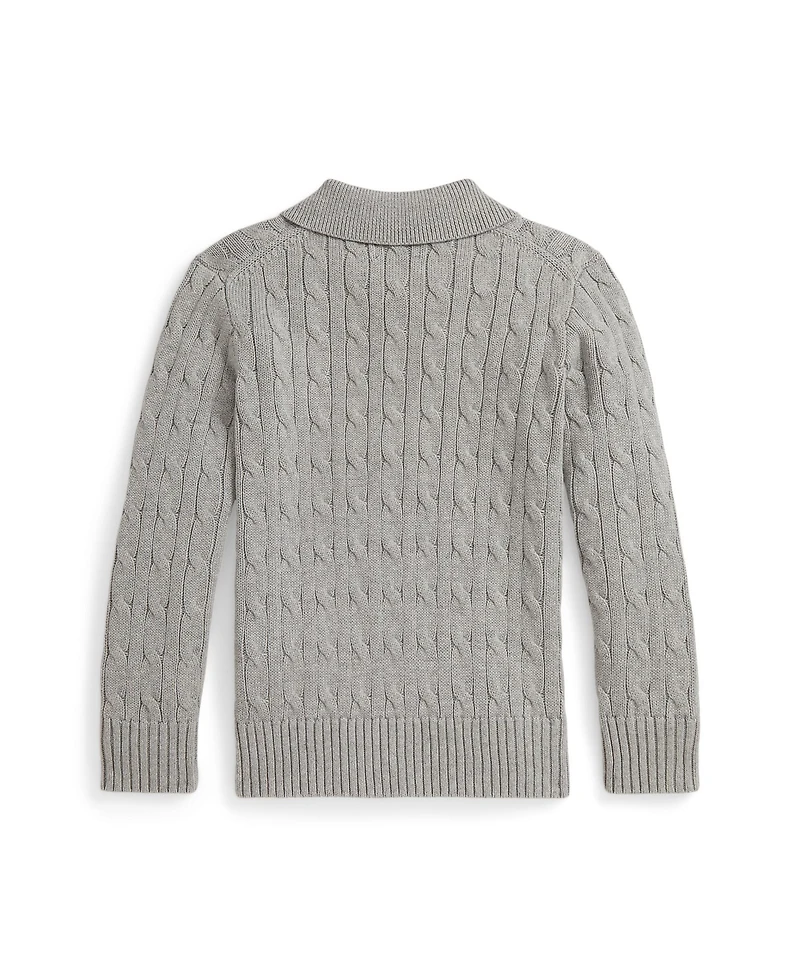 Polo Ralph Lauren Toddler and Little Boys Cable-Knit Cotton Sweater