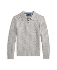 Polo Ralph Lauren Big Boys Cable-Knit Cotton Sweater