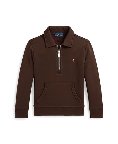 Polo Ralph Lauren Toddler and Little Boys Fleece Quarter-Zip Pullover Sweatshirt