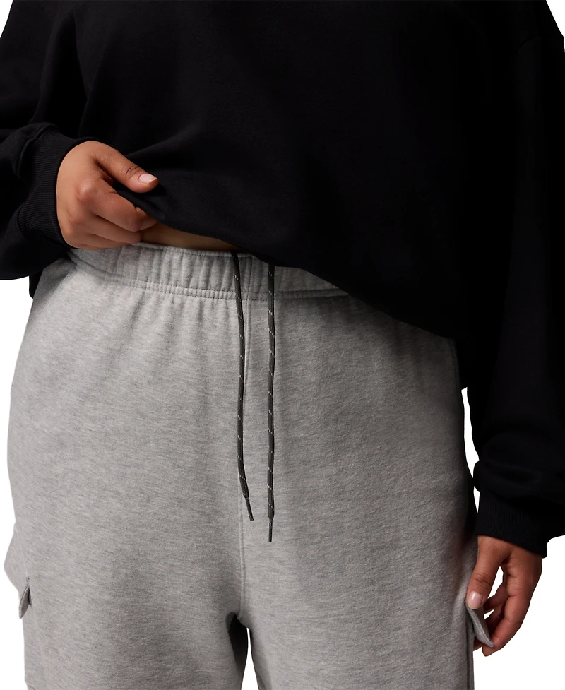 Columbia Plus Size Aldermore Fleece Cargo Pants