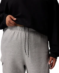 Columbia Plus Size Aldermore Fleece Cargo Pants