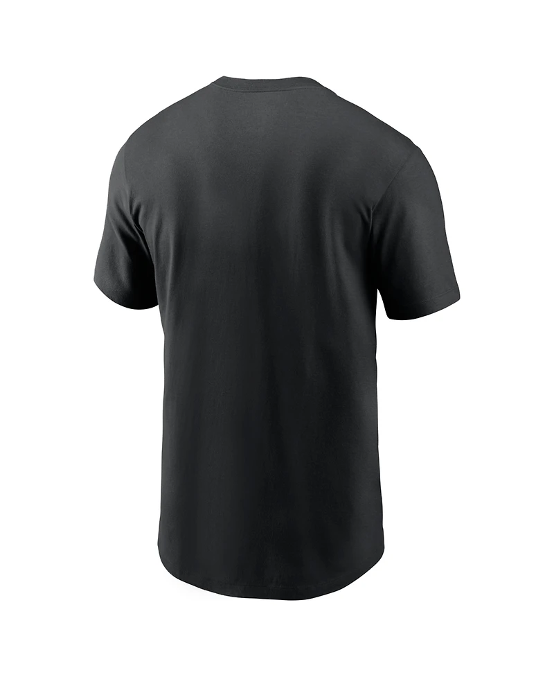 Nike Men's Black Alabama Crimson Tide Fashion Bold T-Shirt