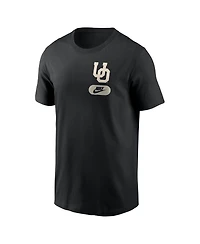 Nike Men's Black Oregon Ducks Fashion 2-Hit T-Shirt