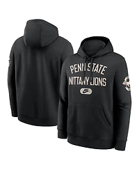Nike Men's Black Penn State Nittany Lions Fashion Club Pullover Hoodie