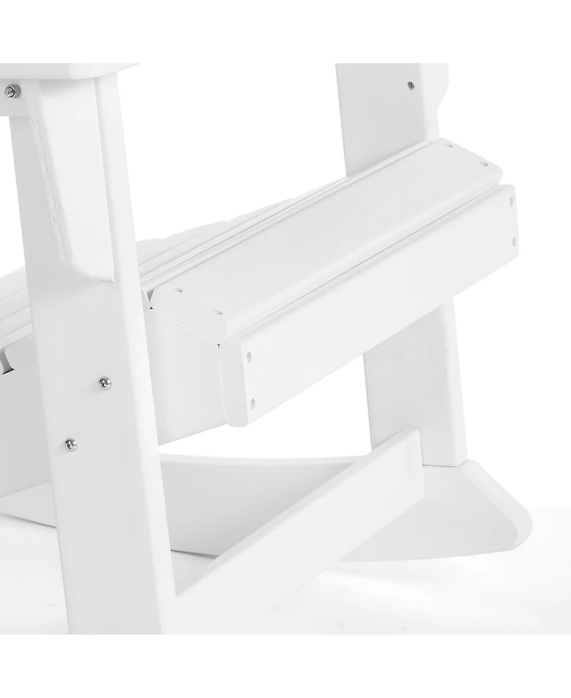 WestinTrends Outdoor Patio Porch Rocking Adirondack Chair (Set of 2)