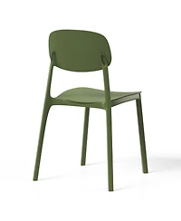 24" Upholstered Saddle Seat Counter Stool