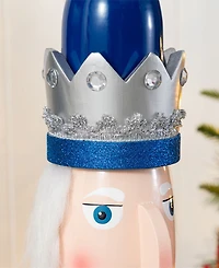 Glitzhome 42" Wooden Christmas King Nutcracker