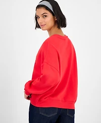Grayson Threads, The Label Juniors' Hello Kitty Christmas Lights Sweatshirt