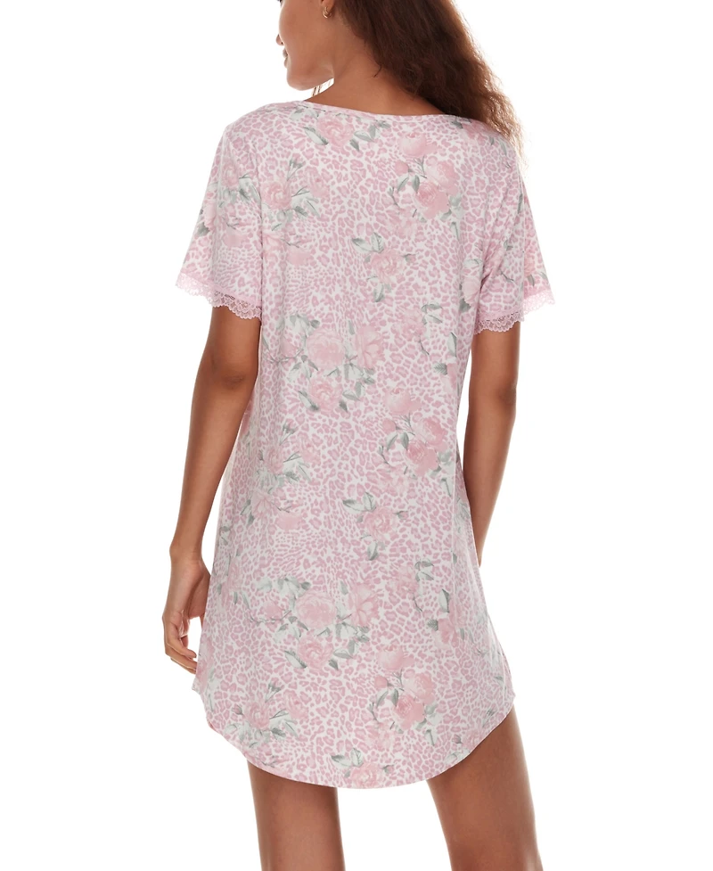 Flora by Flora Nikrooz Women's Kathleen Short Sleeve Sleepshirt