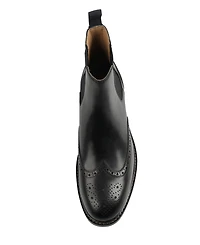 Bar Iii Men's Hughgo Leather Pull-On Block Heel Boots, Macy's Exclusive