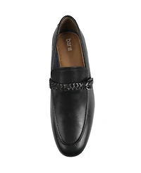 Bar Iii Men's Johnniey Leather Block Heel Loafers, Macy's Exclusive