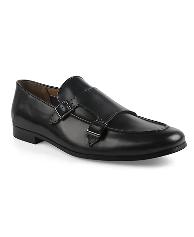 Bar Iii Men's Correy Leather Double Monk Dress Shoe, Macy's Exclusive