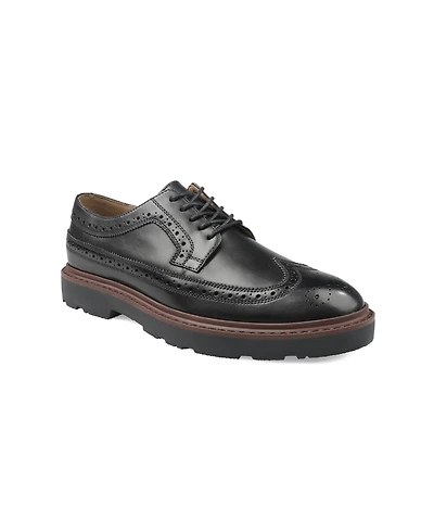Bar Iii Men's Williem Leather Wingtip Lace-Up Dress Shoes, Macy's Exclusive