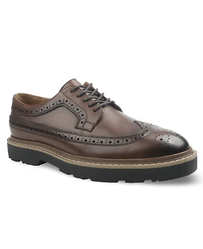 Bar Iii Men's Williem Leather Wingtip Lace-Up Dress Shoes, Macy's Exclusive
