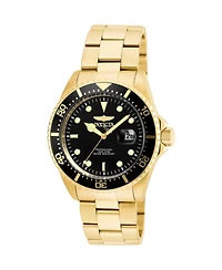 Invicta Men's 22062 Pro Diver Quartz 3 Hand Black Dial Watch