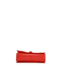 Pre-Owned Balenciaga Small Crush Chain Flap Bag Leather