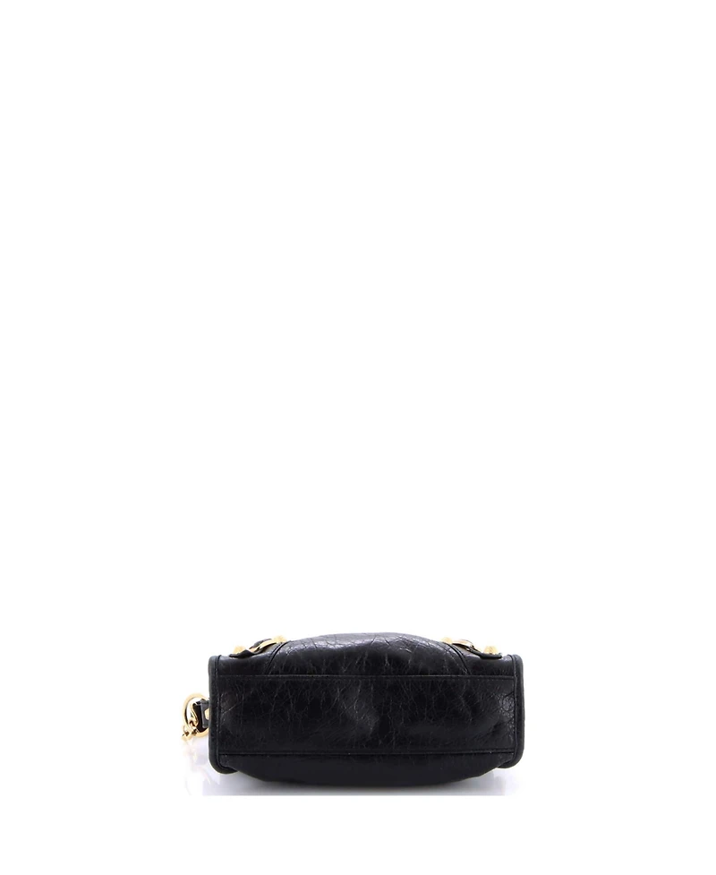 Pre-Owned Balenciaga Mini City Classic Studs Bag Leather