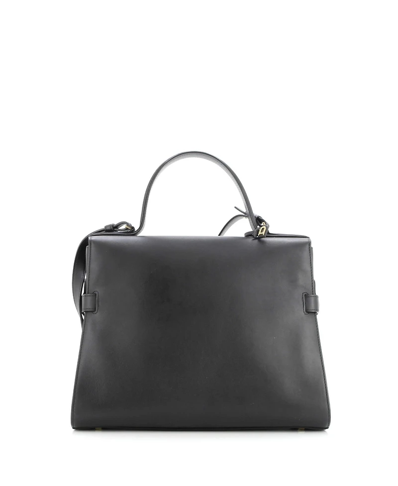Pre-Owned Delvaux Gm Tempete Top Handle Bag Leather