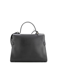Pre-Owned Delvaux Gm Tempete Top Handle Bag Leather
