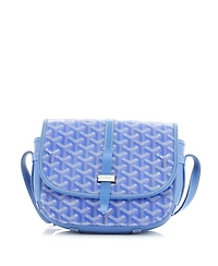 Pre-Owned Goyard Pm Belvedere Ii Messenger Bag Coated Canvas