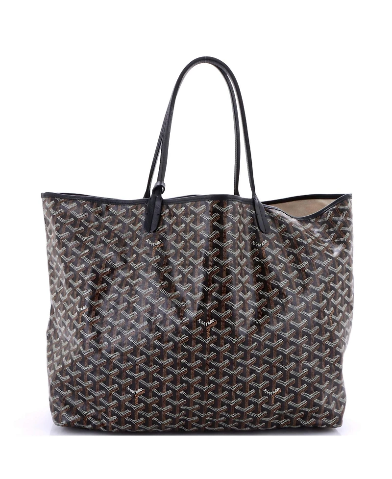 Pre-Owned Goyard Gm Saint Louis Tote Coated Canvas